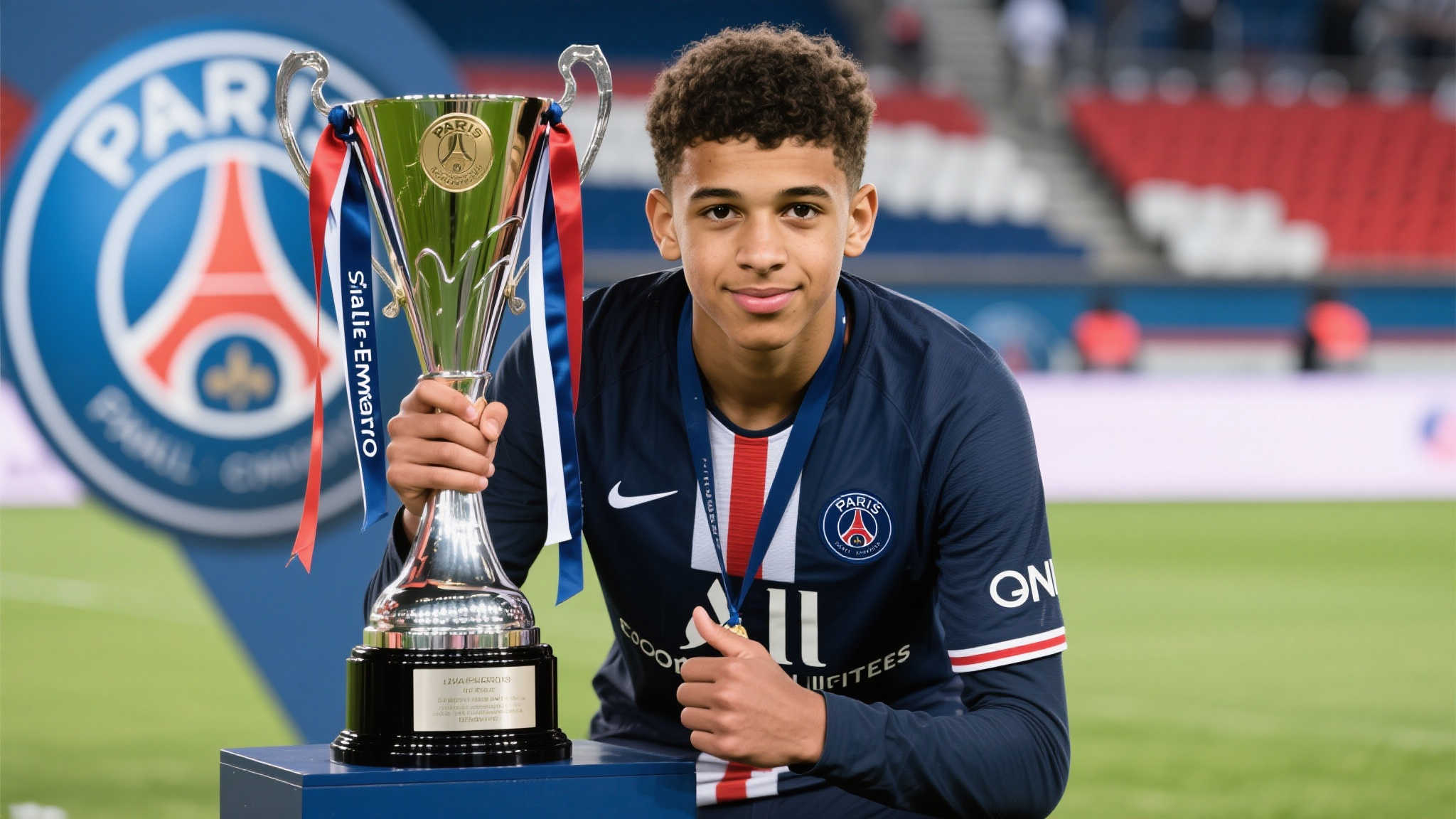 近日，年仅17岁的巴黎圣日耳曼中场新星——扎伊尔-